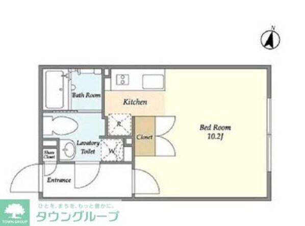 ライトテラス中野坂上の物件間取画像